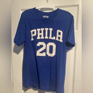PHILADELPHIA SIXERS 76ERS adidas Markelle Fultz Size M Jersey shirt